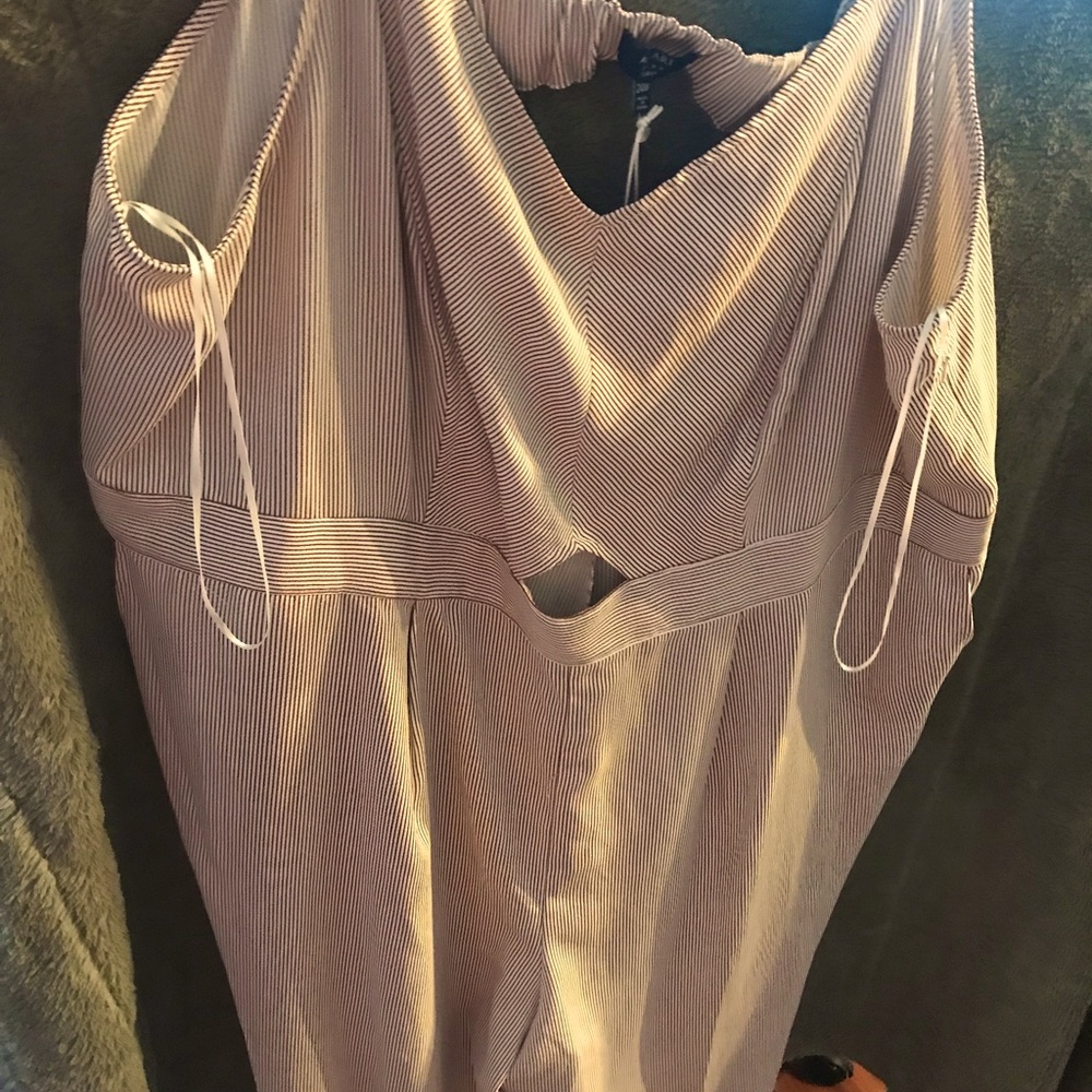 Plus size jumpsuit.